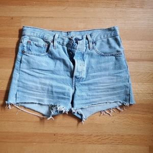 Levi's 501 denim jean shorts